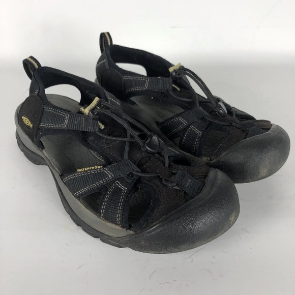 Keen Mens 7 39.5 Water Sandals Venice Black Outdoor Shoes main image 5